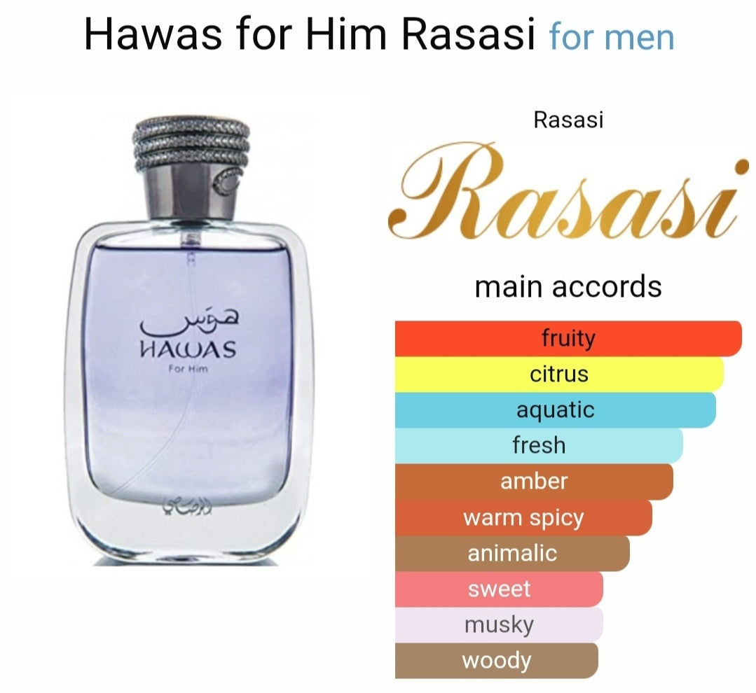 Hawas for Him Rasasi EDP 100ml