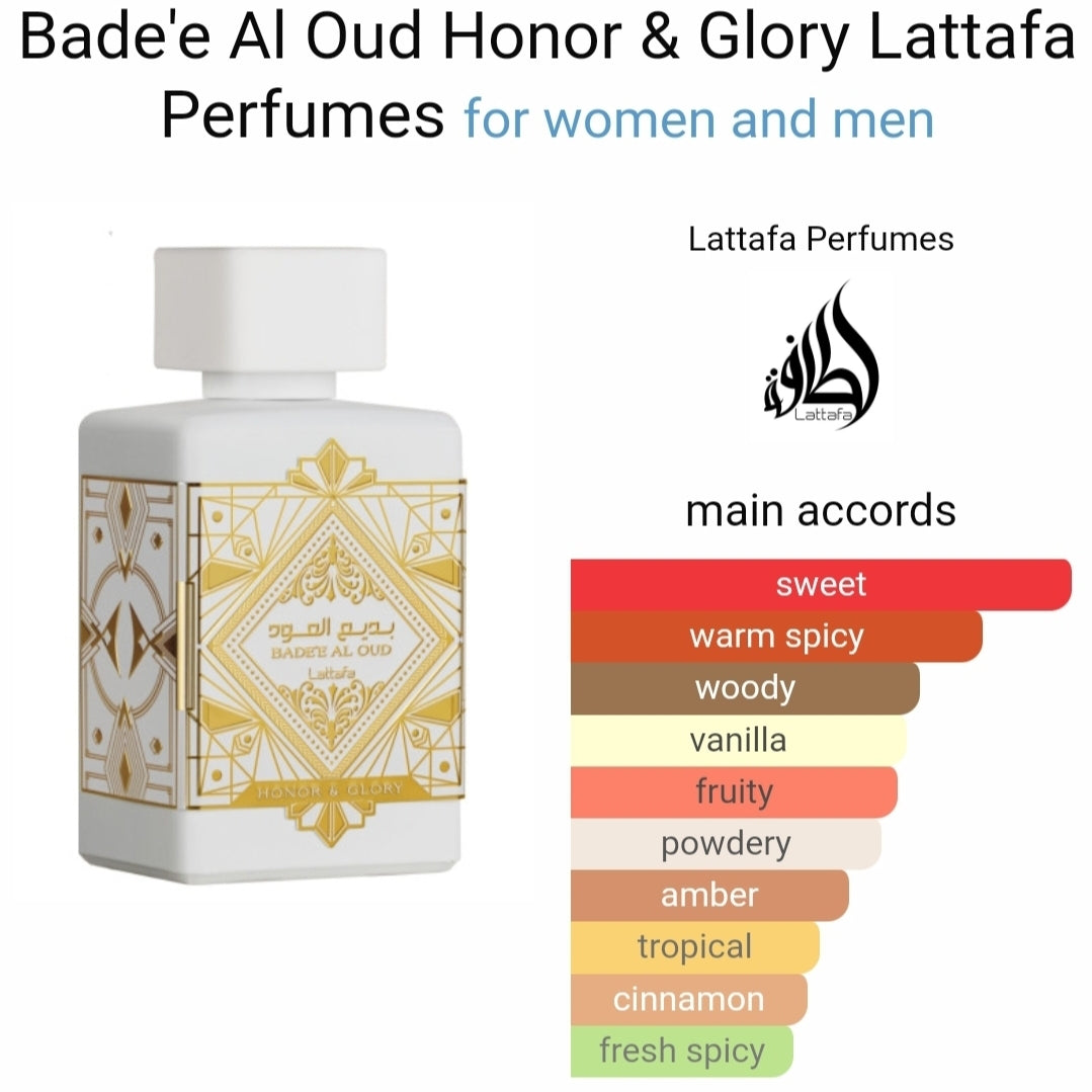 Bade'e Al Oud Honor & Glory by lattafa Perfumes