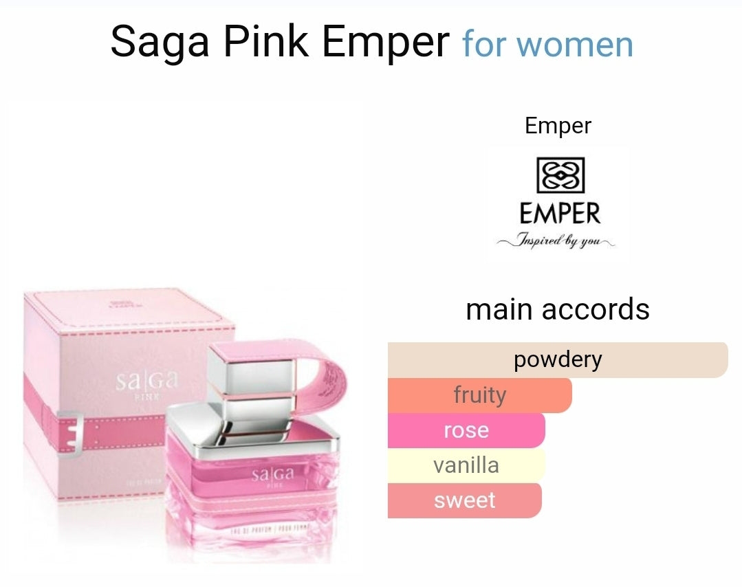 Saga Pink Emper Perfumes EDP