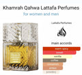 Khamrah Qahwa By Lattafa Perfumes 100ml