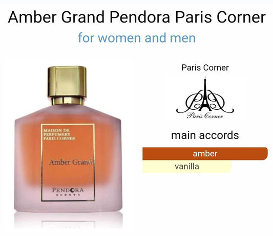 Amber Grand Pendora By Paris Corner