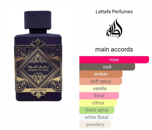 Bade'e Al Oud Amethyst By Lattafa Perfumes