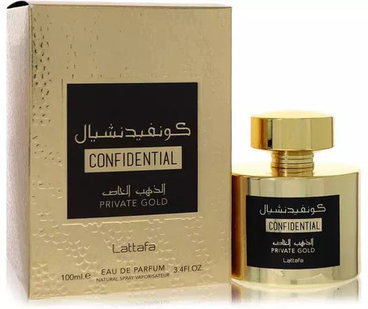 Confidential Private Gold by Lattafa Perfumes