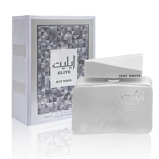 Elite Just White 100ml By Lattafa Perfumes