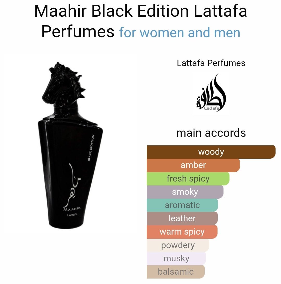 Maahir Black Edition by Lattafa Perfumes