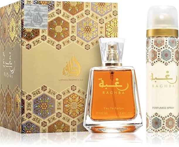 Raghba by lattafa perfumes 100ml