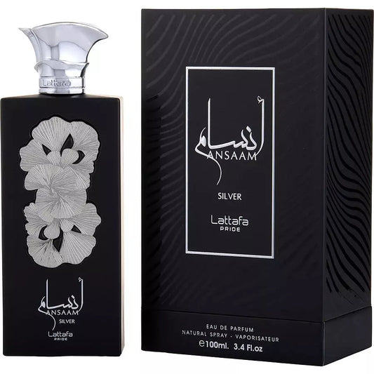 Ansaam Silver 100ml by Lattafa Perfumes