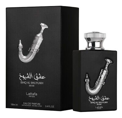 Ishq Al Shuyukh Silver Lattafa Perfumes 100ml