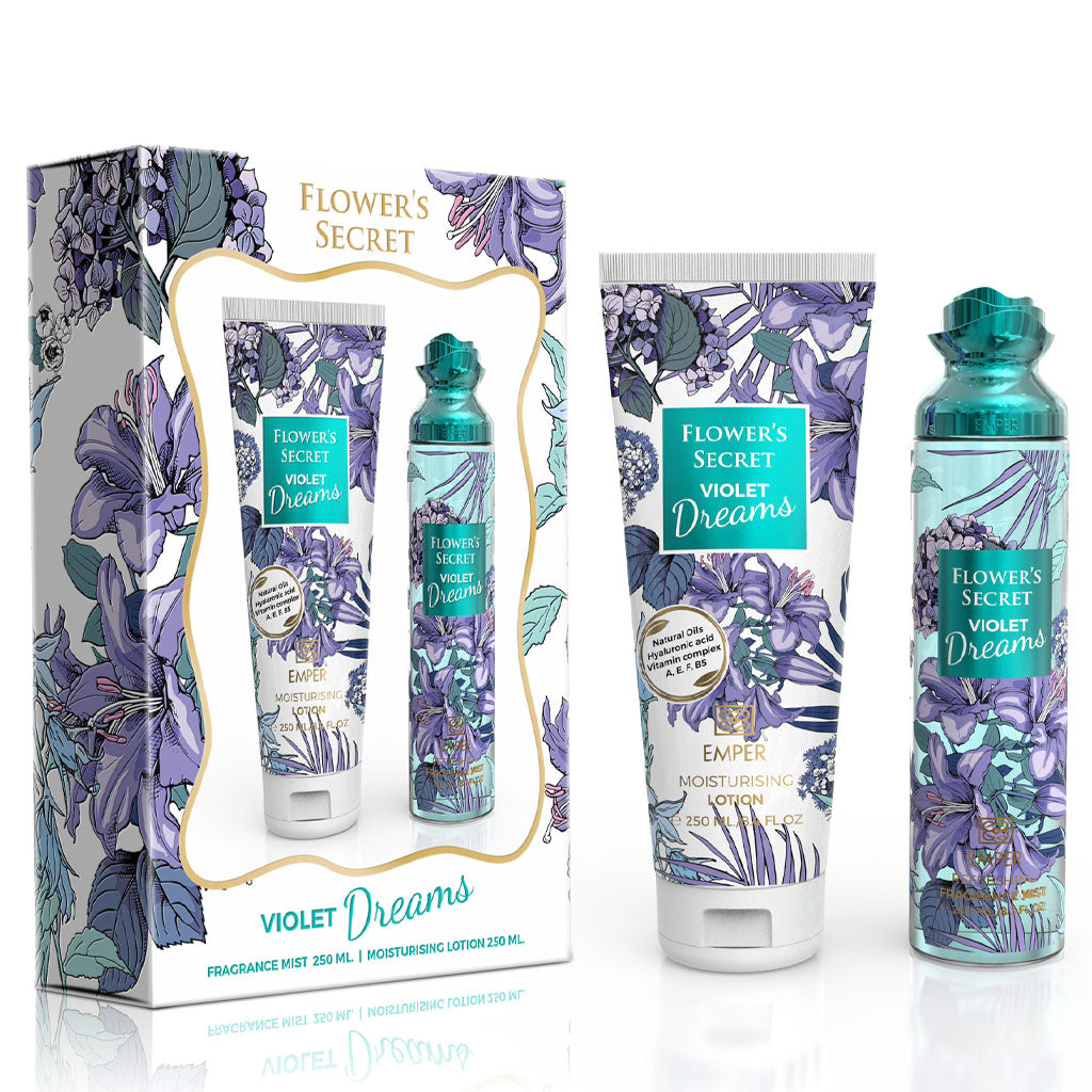 Flowers Secret Violet Dreams 2 IN 1 Set